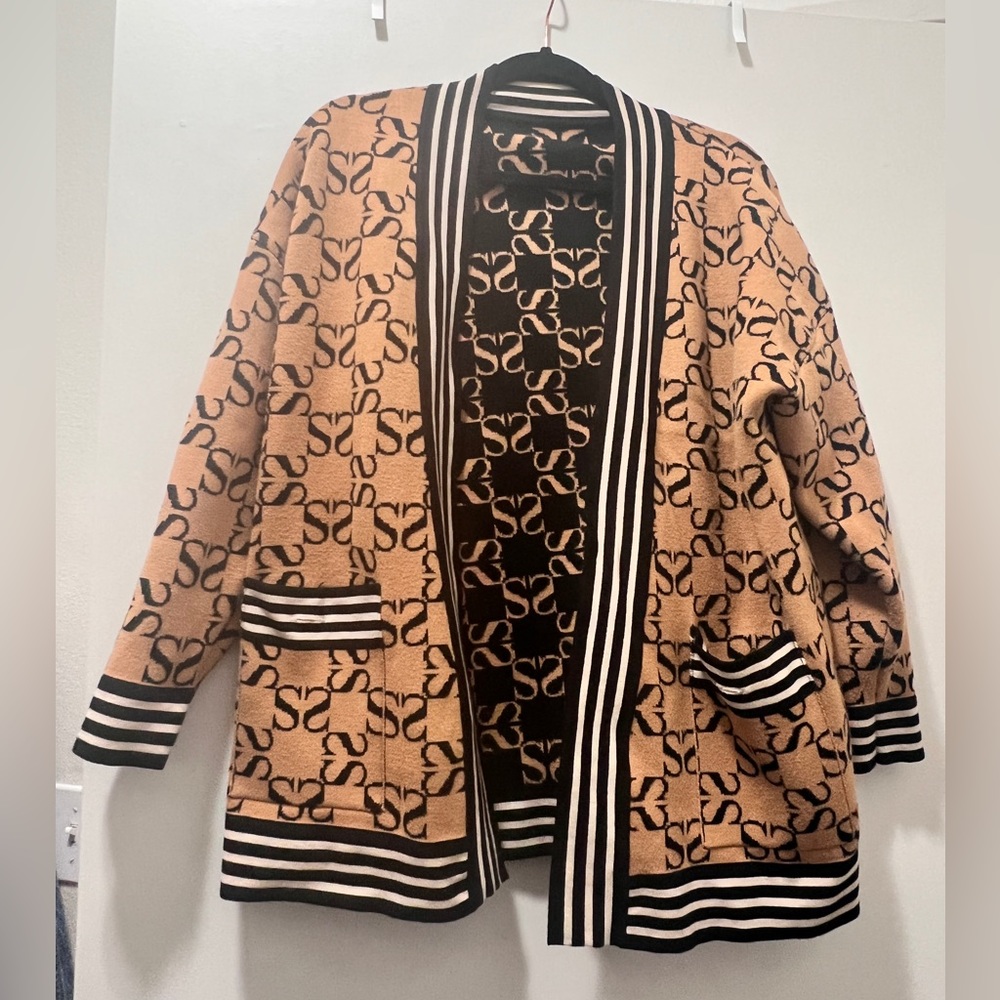 Sandro reversible cardigan size 2 (US size 6 equivalent)